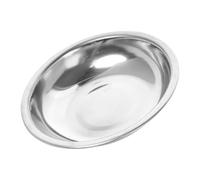 LALADEFIEE Vassoio in Acciaio Resistenti per Bilancia Digitale Gioielli Piatto Pesatura Rhinestones Piastra Piccola Precisione per Misurazione Gemme e Gioielli Raffinati