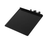LALADEFIEE Vassoio Portamicrofono Clip Scheda Audio Supporto Metallo Con Antiscivolo Per Trasmissioni Live e Registrazioni Professionali