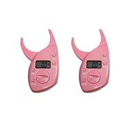 LALAFINA 1 Pc tester muscolare della pelle strumenti rosa nastro per il corpo tester del grasso corporeo tester grasso Display digitale attrezzo Spessimetro Strumento di misura