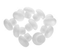 LALAFINA 10 Pezzi Mini Funghi Decorativi in Schiuma Bianca Leggera per Decorazione Casa e Progetti DIY Pittura Design Graffiti Unico 8cm Simulazione Realistica
