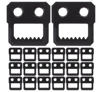 LALAFINA 100 Pezzi Ganci per Cornici in Ferro Viti, Ganci per Pittura e Decorazione Murale Resistente, Kit per Appendere Quadri e Foto, Supporto da Parete per Camera e Soggiorno