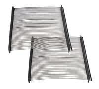 LALAFINA 10000 Pezzi Etichetta Dell'ago Fermo Neon Portabadge Kit Mini Stand Cartellini Segni Cartellino Del Adesivi Titolari Etichette Per Abbigliamento Taglia Black Plastica