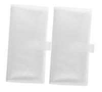 LALAFINA 2 Pezzi Album Porta Ticket Trasparente Raccoglitore per Biglietti con Chiusura Snap per e Speciali Design e Facile Trasportare e Personalizzabile