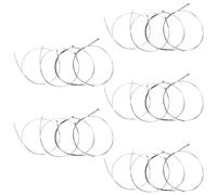 LALAFINA 20 Pezzi Corde Migliorano Trasmissione del Suono e Riducono Attrito in Metallo Argentato per Violino 4/4 per Corpi in Legno e Composito per Ensemble e Solisti