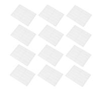LALAFINA 200 Pezzi Etichette Scrivibili Impermeabili Autoadesive per Abbigliamento No Iron per Vestiti Borse Scarpe e Materiale Scolastico Design Chic e