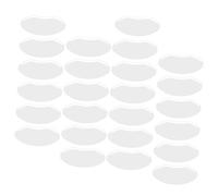 LALAFINA 25pezzi Monouso Per Trattamenti Viso Protezione Per Viso in Plastica Trasparente Visiera Protettiva Per Parrucchieri e Barbieri