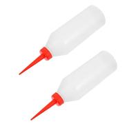 LALAFINA 2pezzi Flacone Spray per Olio Macchina da Cucire Bottiglie Plastica Compressibili Punta Precisione Oliatore per Macchine da Cucire e Colle Artigianali Bottiglie Inclusa Extra