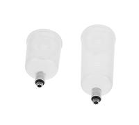 LALAFINA 2pezzi Tazze Vernice Aerografo Smontabili Contenitori Vernice Adatti per Modellismo Decorazioni Nail Art e Auto Professionali Flaconi Split-Type Facili da Usare e Riempire