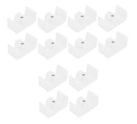 LALAFINA 3 Set Guida Per Porta Doccia Silicone Anticollisione Per Porte Scorrevoli Installazione Facile E Compatibilità Per Protezione Ottimale Nel Bagno 4 Pezzi * 3