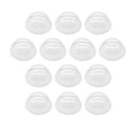 LALAFINA 30 Pezzi Cupola di Plastica a Semisfera in PVC per Decorazioni Natalizie Fai da Te, Design Elegante e visibilità Migliorata, per Creare Ambienti Caldi e Romantici Durante Le Feste