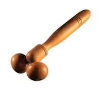 LALAFINA 3pezzi Massaggiante Legno Per Massaggio Totale Del Corpo Strumento Pratico Per Rilassamento Massaggio Ruota Per Uomini e Donne Yoga e Benessere