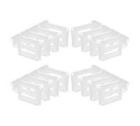 LALAFINA 4sets Divisori Regolabili Per Frigorifero Divisori in Plastica Per Porta Laterale Del Frigo Organizzatori Per Estensibili Separatore Per Spazio Frigorifero