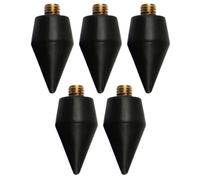 LALAFINA 5 Pezzi Punte di Cera di Ricambio per Penna Dotting Nero in Metallo per Nail Art e Diamond Art, Strumento per Applicazione Diamanti, Esperienza Duratura e Anticaduta