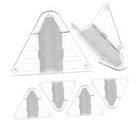 LALAFINA 6 Pezzi Serrature Scorrevoli per Finestre e Porte Chiavi per Sicurezza Casa Protezione per Animali Domestici Design Facile da Usare Materiale Resistente Adesione per Massima