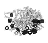 LALAFINA 88pezzi Kit Di Montaggio Tv Viti Di Montaggio Da Staffa Da Parete Per Camper Supporto Per Piedistallo Ferramenta Per Appendere Mensole