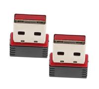 LALAFINA Adattatore Wifi USB Da 2 Pezzi Ricevitore Esterno Di Rete Wireless Mini Ricevitore Wifi Adattatore Wifi Da Gioco Per PC Portatile Desktop