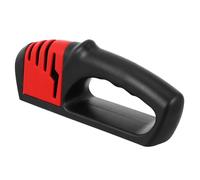 LALAFINA Affilacoltelli Affilacoltello Impugnatura Manuale Ergonomica al e Professionale Base Antiscivolo Multi-slot in Abs Diamantato e Tungsteno per Cucina