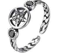 LALAFINA Anello da Donna a Forma di Stella a Cinque Punte in Rame, Delicato alla Moda, come Gioiello le Dita e Decorazione Quotidiana