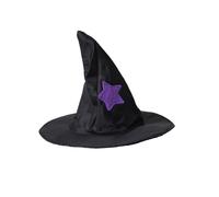 LALAFINA Cappello da Strega di Halloween Nero Accessorio Costume per Gatti Halloween Raffinato e Semplice per Feste e Party