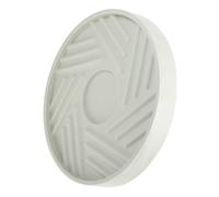 LALAFINA Carrello per Piante con Ruote Girevoli Vassoio Drenante Tondo Antiscivolo Supporto Resistente per Vasi da Interno e Balcone Base Mobile per Fioriere e Giardino