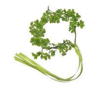 LALAFINA Cerchietto Accessorio Delicato e Resistente Trifoglio Verde per Chioma in Plastica e Resina per San Patrizio per Feste e Riunioni di Famiglia