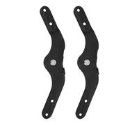 LALAFINA Cerniere per Scale a Scomparsa in Acciaio Inossidabile 2 Pezzi, Supporto Resistente per Scale Composite e Metalliche, Installazione Rapida per Spazi Abitativi e Fai da Te