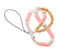 LALAFINA Charm Strap Lanyard Per Telefono Ciondolo Decorativo Per Smartphone Cordino Facile Usare Per Escursioni e Sport
