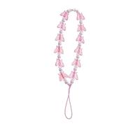 LALAFINA Cinturino Decorativo per Telefono con Perline Farfalla Ciondolo Elegante per Smartphone Accessorio e per Custodie Facile Installare e Compatibile con Varie Gadget