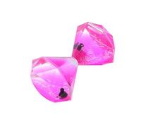 LALAFINA Clessidra Liquida Rosa in Acrilico Movimento di Olio, Timer Decorativo per Casa e Compleanno, Gadget Originale e Colorato