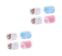 LALAFINA Contenitori Per Cartoon Portatili Per Stili Misti Impermeabili e Resistenti Per Viaggi e Utilizzo