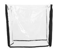 LALAFINA Copertura Trasparente per Mini Serra Cerniera, Riparo Antipioggia in PVC per Piante Grasse e Succulente, Protezione Stagionale per Giardinaggio da Tavolo e Spazi Interni