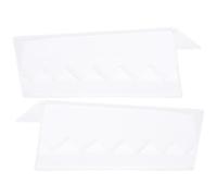 LALAFINA Espositore a 6 Scomparti in Acrilico Trasparente per Monete e Piccoli Oggetti, Supporto da Parete e Tavolo per Collezionisti e Appassionati di Numismatica