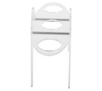 LALAFINA Espositore Porta Cono Gelato in Acrilico Trasparente Design Semplice, Resistente e Facile da Usare per Bancarella di Coni Gelato e Sushi