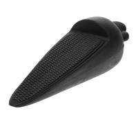 LALAFINA Fermaporta Decorativo in Silicone Nero a Forma di Pesce Design Cavo per Prevenire Infortuni alle Dita, per Casa e Ufficio Come Blocca Porta Sicuro e Funzionale