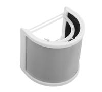 LALAFINA Filtro Anti-pop per Microfono in Metallo Schermo Anti-vento Forma di U Copertura Protettiva Antivento per Microfono Portatile Accessori per Registrazione Vocale e Video
