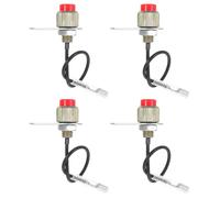 LALAFINA Interruttore di Sicurezza per Decespugliatore 4 Pezzi, Leggero e Facile da Mantenere, Materiale Rame e ABS, Compatibile Tagliabordi Elettrico da Giardino
