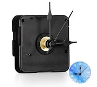 LALAFINA Kit Meccanismo Orologio Silenzioso Lancette, Movimento Orologio a Batteria per Riparazione e Creazione DIY, Meccanismo Albero 13mm per Quadranti 10-12cm, Adatto Casa e Ufficio