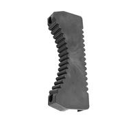 LALAFINA Ladder Pole Attachment, Ladder Climbing Stabilizer, Copertura per Palo Scala in Gomma Nera, Antiscivolo, Viti, per Palo Telegrafico e Parete