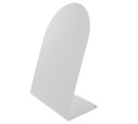 LALAFINA Lavagna Magnetica da Scrivania Lavagnetta Minimalista Bianca Supporto Verticale in Ferro per e Promemoria in Ufficio