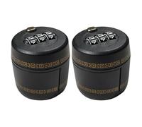 LALAFINA Lucchetto Pezzi per e di in Bottiglie Vino Whiskey Combinazione 2 PC per Protezione Sicura e Sicurezza in Cucina