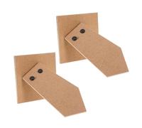 LALAFINA Pannello di Supporto per Cornice 2 Pezzi 14,5 CM in Cartone Angolo Regolabile per Cornici per Foto e Dipinti da Muro