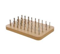 LALAFINA Pannello in Legno la Riabilitazione della Mano Pegboard per Allenamento della Destrezza e Coordinazione Motoria Fine, Design Ergonomico per Fisioterapia Occupazionale