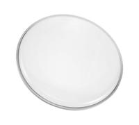 LALAFINA Pelle per Batteria con Anello Armonico da 10 Pollici, Rotonda in Metallo e Plastica, Facile da Accordare, per Stanze di Musica Scolastiche e Pratica a Casa