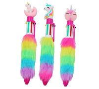 LALAFINA Penne A Sfera Soffici 3 Pezzi Penne Neutre Miste Strumenti Di Scrittura Per Ragazzi E Ragazze Design Divertente