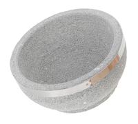 LALAFINA Pentola di Pietra Dolsot per Cucina Coreana, Ciotola in Gres Resistente al Calore, Pentola per Cucinare Riso e Stufati, Uso Domestico e Bibimbap, Materiale Lapideo Durevole