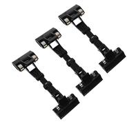 LALAFINA Porta Etichette per Supermercati Nero 3 Pezzi, Clip per Cartellini Prezzi Espositore Pubblicitario, Morsetto per Etichette da Negozio e Fiere
