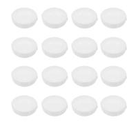 LALAFINA Protezione Antiscivolo per Piedini di Sedie e Tavoli, Set 16 Pezzi in Plastica Bianca, Manicotti Copripiedini per Mobili da Interno e Patio, Accessori Pratici per Proteggere Gambe