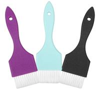 LALAFINA Spazzola per Tintura per Chioma 3 Pezzi in Abs e Nylon per Applicazione Tinta e Trattamento Chioma per Uso Domestico e Acconciature Fai da Te Colore Casuale