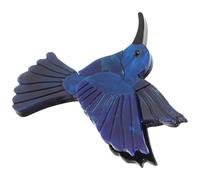 LALAFINA Spilla da Bavero Animale a Forma di Colibrì in Acrilico Decorativa e Facile da Usare per Donna e Ragazza, per Abbigliamento e Zaini