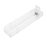 LALAFINA Spingitore per Bevande Bifacciale 28,3 Cm Organizer per Scaffali Supermercati Distributore Automatico Lattine per Frigorifero Ottimizzazione Spazio Esposizione